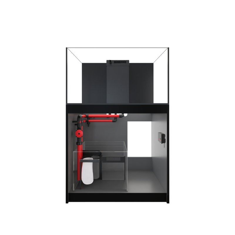 Red Sea REEFER G3 300 Complete System zestaw akwarium z czarną szafką - hydraulika i wyposażenie