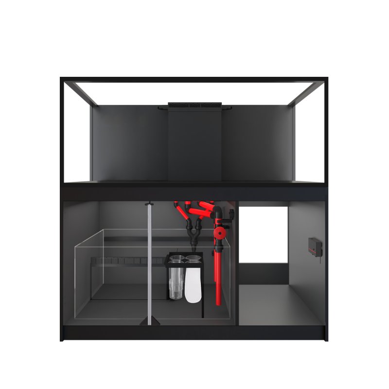 Red Sea REEFER G3 625 Complete System zestaw akwarium z czarną szafką - hydraulika i wyposażenie