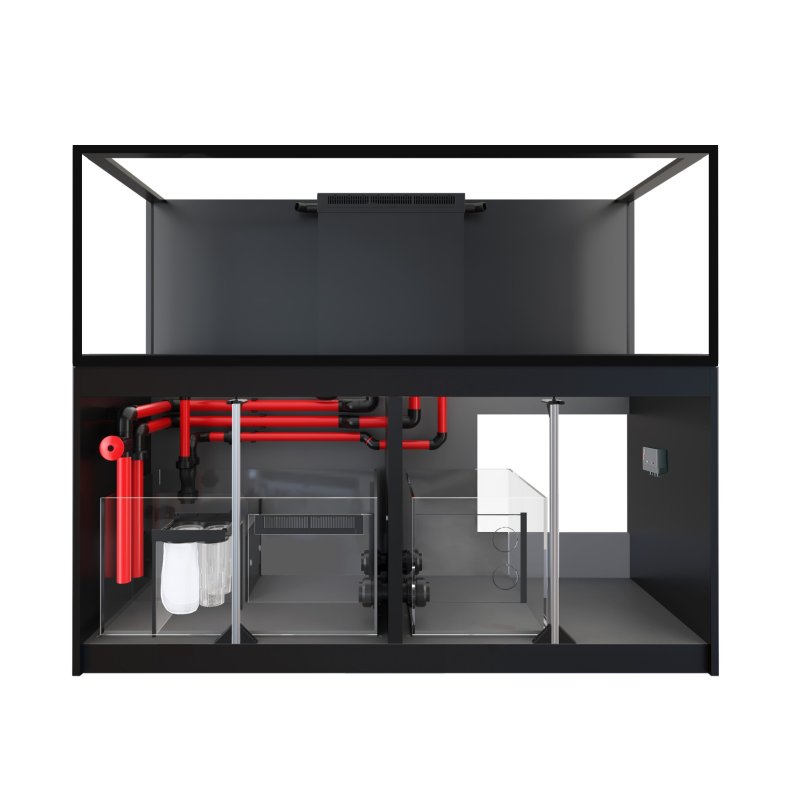 Red Sea REEFER G3 750 Complete System zestaw akwarium z czarną szafką - hydraulika i wyposażenie