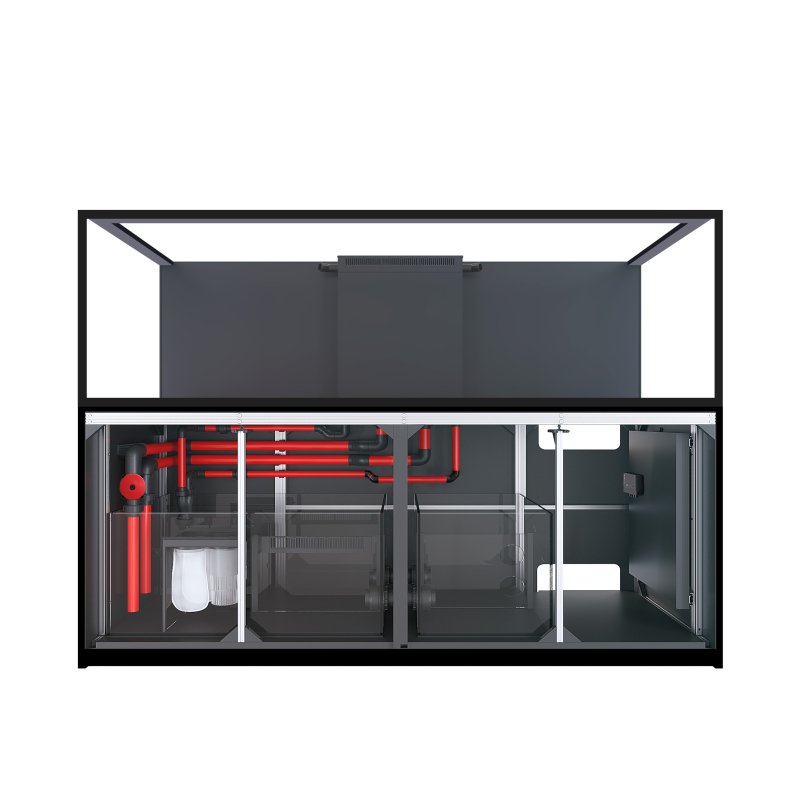 Red Sea Reefer G3 S 1000 Complete System zestaw akwarium z czarną szafką - hydraulika i wyposażenie