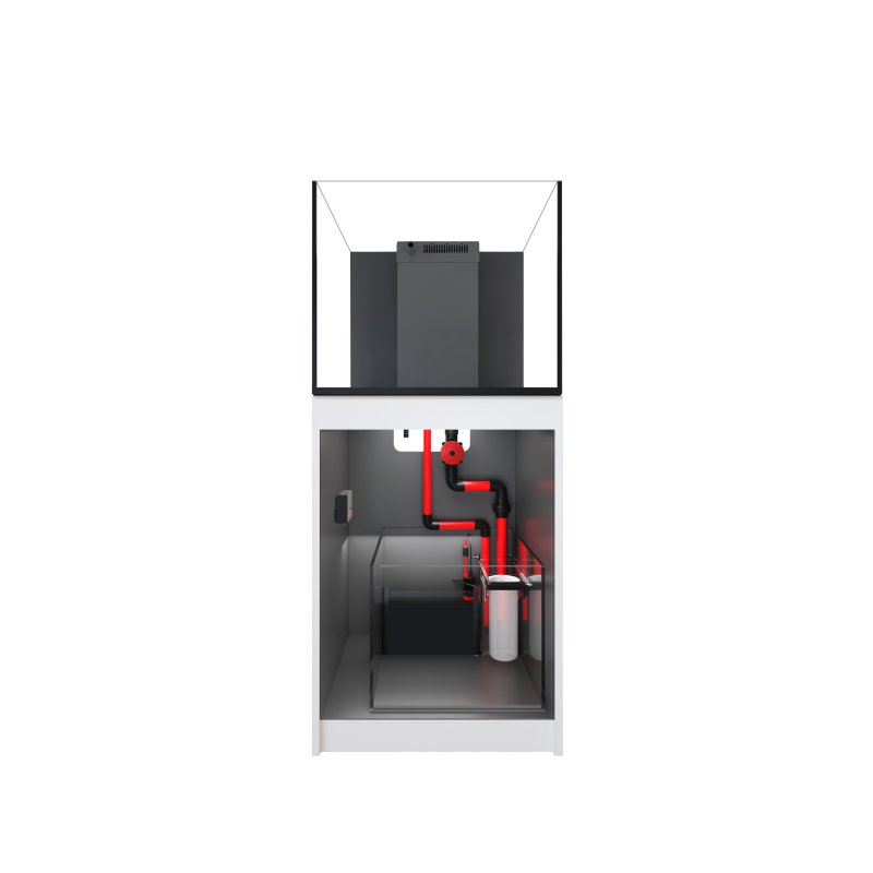Red Sea REEFER G3 200 Complete System zestaw akwarium z białą szafką - hydraulika i wyposażenie