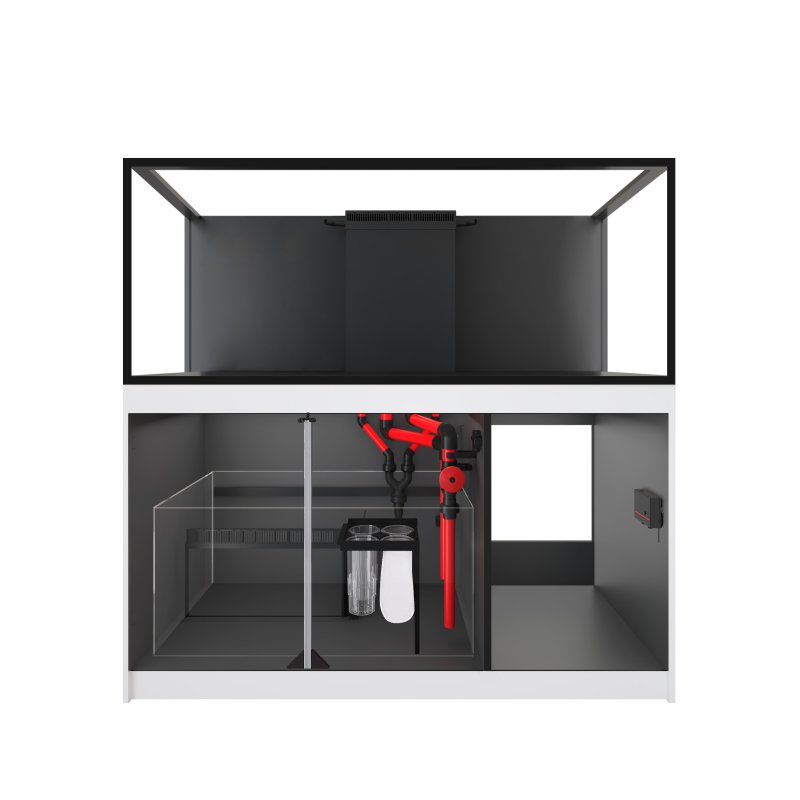 Red Sea REEFER G3 525 Complete System zestaw akwarium z białą szafką - hydraulika i wyposażenie