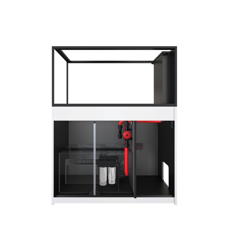 Red Sea Reefer Peninsula G3 500 Complete System zestaw akwarium z białą szafką - hydraulika i wyposażenie