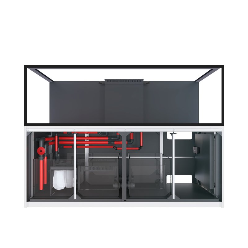 Red Sea Reefer G3 S 1000 Complete System zestaw akwarium z białą szafką - hydraulika i wyposażenie