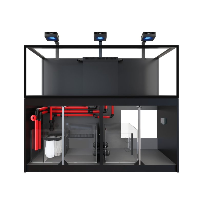 Red Sea REEFER G3 750 Deluxe System zestaw akwarium z czarną szafką - hydraulika i wyposażenie