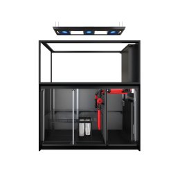 Red Sea Reefer Peninsula G3 700 Deluxe System zestaw akwarium z czarną szafką