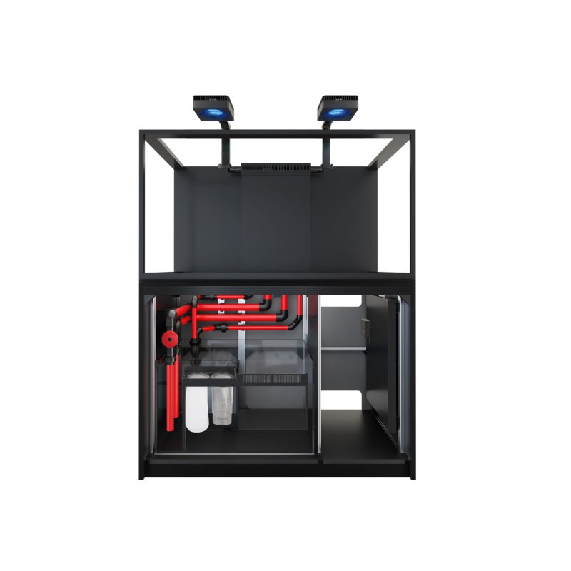 Red Sea Reefer G3 S 550 Deluxe System zestaw akwarium z czarną szafką - hydraulika i wyposażenie