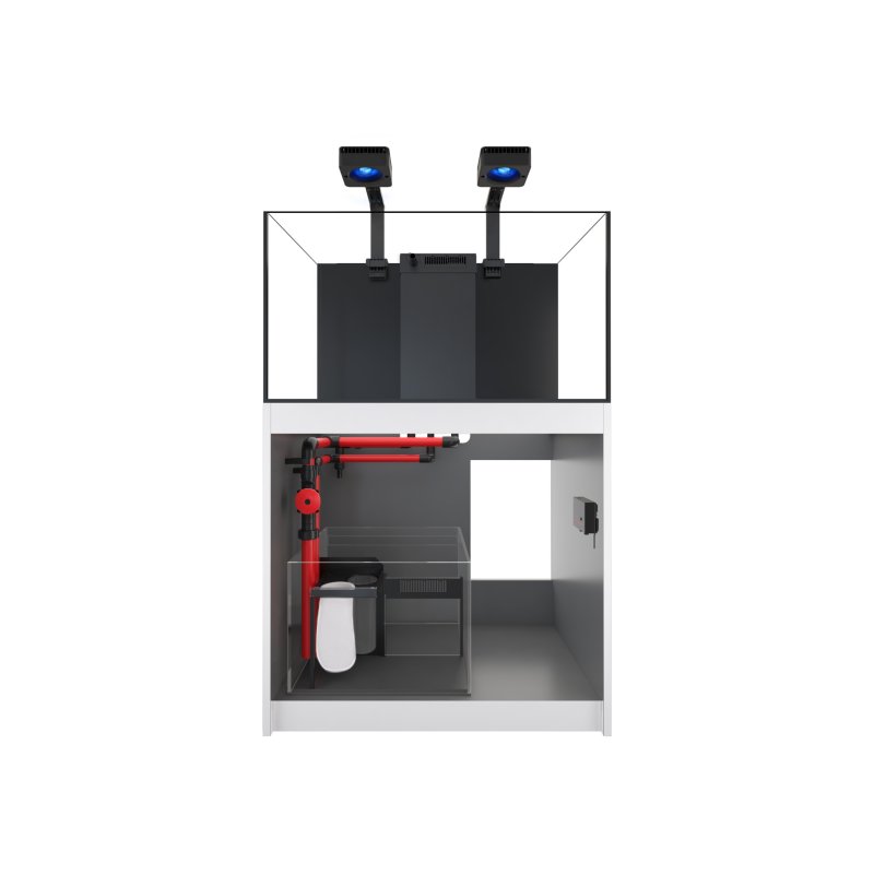 Red Sea REEFER G3 300 Deluxe System zestaw akwarium z białą szafką - hydraulika i wyposażenie