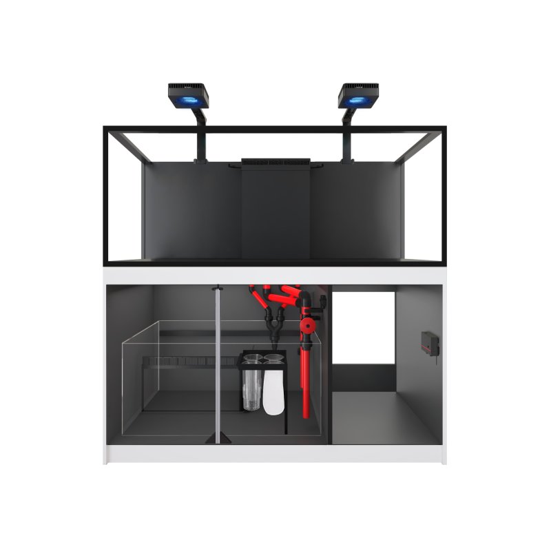 Red Sea REEFER G3 625 Deluxe System zestaw akwarium z białą szafką - hydraulika i wyposażenie