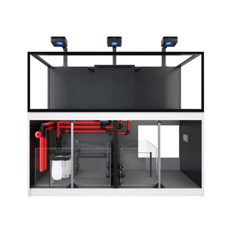 Red Sea REEFER G3 750 Deluxe System zestaw akwarium z białą szafką - hydraulika i wyposażenie