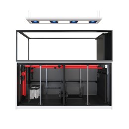 Red Sea Reefer Peninsula G3 S-950 Deluxe System zestaw akwarium z białą szafką