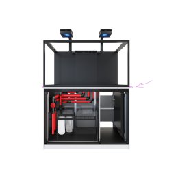 Red Sea Reefer G3 S 550 Deluxe System zestaw akwarium z białą szafką