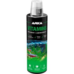 Zestaw witamin do akwarium słodkowodnego ARKA Vitamins 473 ml