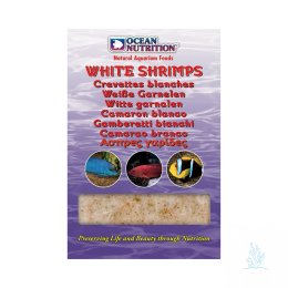 Ocean Nutrition White Shrimps 100 g - pokarm mrożony
