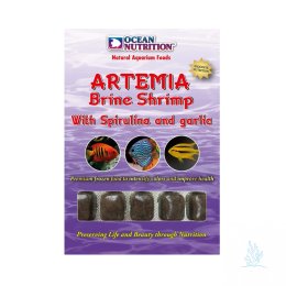 Ocean Nutrition Artemia Spirulina And Garlic 100 g - pokarm mrożony