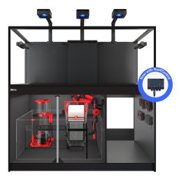 Red Sea REEF-FRAME MAX 500 zestaw akwarium morskiego z czarną szafką