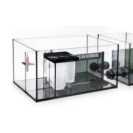 Zestaw akwarium morskie Red Sea Reefer G3 S 1000 Deluxe z białą szafką – sump Reef-Spec z dodatkowym zbiornikiem (split sump) mo