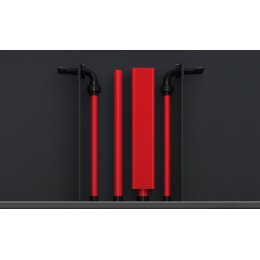 Red Sea Reefer G3 S 850 Deluxe System zestaw akwarium z białą szafką – system cichego spływu G3