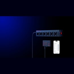 Listwa zasilająca Red Sea ReefControl Power 6 Deluxe (AC / 12V DC) – listwa ReefControl Power z panelem i aplikacją