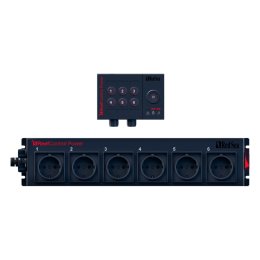 Moduł zasilania Red Sea ReefControl Power (6 gniazd AC) – listwa 6 gniazd z panelem sterowania