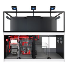 Red Sea REEFER MAX 750 G3+ zestaw akwarium z białą szafką