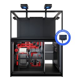 Red Sea REEFER MAX S-550 G3+ zestaw akwarium z czarną szafką