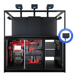 Red Sea REEFER MAX S-700 G3+ zestaw akwarium z czarną szafką