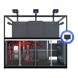 Red Sea REEFER MAX S-850 G3+ zestaw akwarium z czarną szafką
