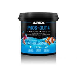 ARKA Phos-Out 4 5 l granulat do usuwania fosforanów z akwarium – wiaderko 5 l