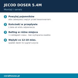 Pompa dozująca do akwarium Jecod Doser 5.4M 4 kanały