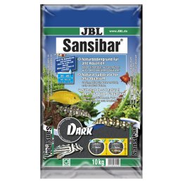JBL Sansibar Dark 10 kg czarny piasek do akwarium