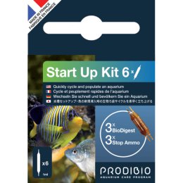 Prodibio Start Up 6 ampułek - bakterie na start akwarium