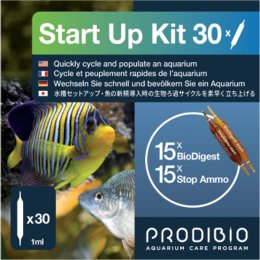 Prodibio Start Up 30 ampułek - bakterie na start akwarium