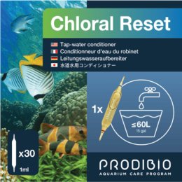 Prodibio Chloral Reset 30 ampułek - uzdatniacz wody z kranu