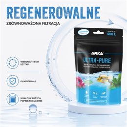 ARKA Ultra-Pure 100 ml żywica adsorpcyjna do akwarium 70 g – żywica regenerowalna