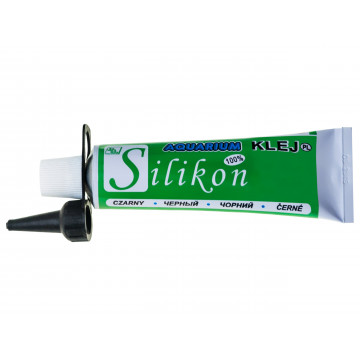 Akwarystyczny silikon - czarny 60ml